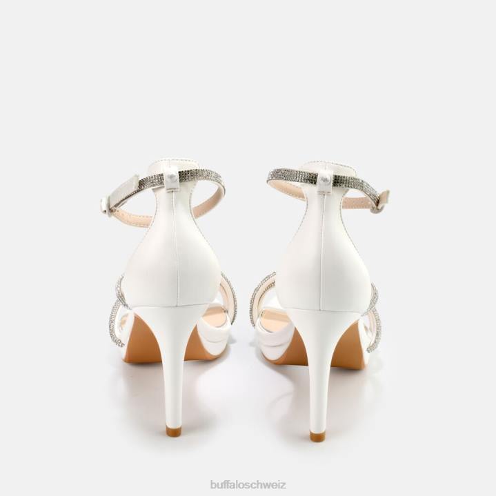 Buffalo Noemi-Sandale 846Z834 Weiss|Sandalen