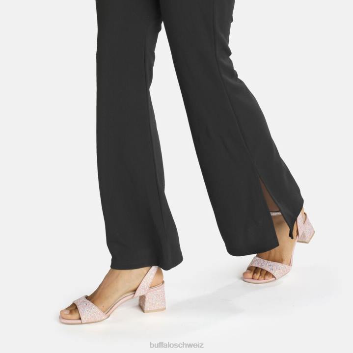 Buffalo Rainelle Knöchelriemensandalen vegan 846Z530 Rosa|Sandalen