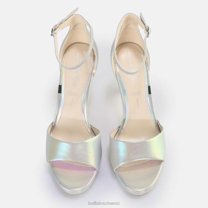 Buffalo Ronja Sandalette vegan 846Z173 Meerjungfrau|Sandalen