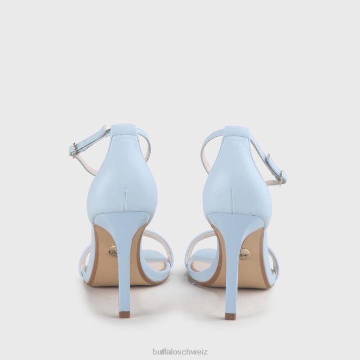 Buffalo Rosabella vegane Sandaletten 846Z906 hellblau|Sandalen
