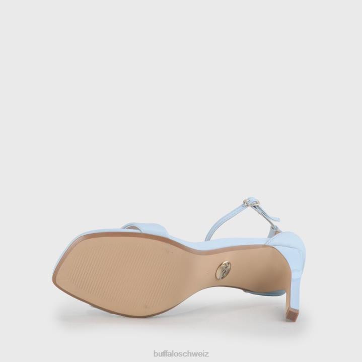 Buffalo Rosabella vegane Sandaletten 846Z906 hellblau|Sandalen