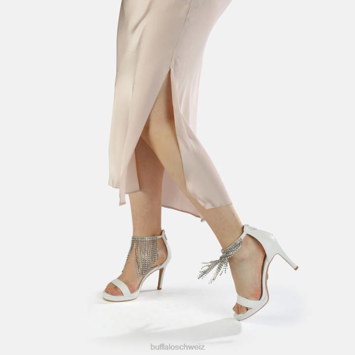 Buffalo Thalia-Sandale 846Z514 Weiss|Sandalen