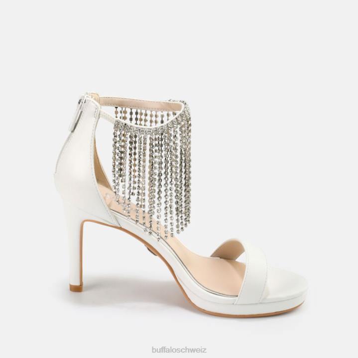 Buffalo Thalia-Sandale 846Z514 Weiss|Sandalen