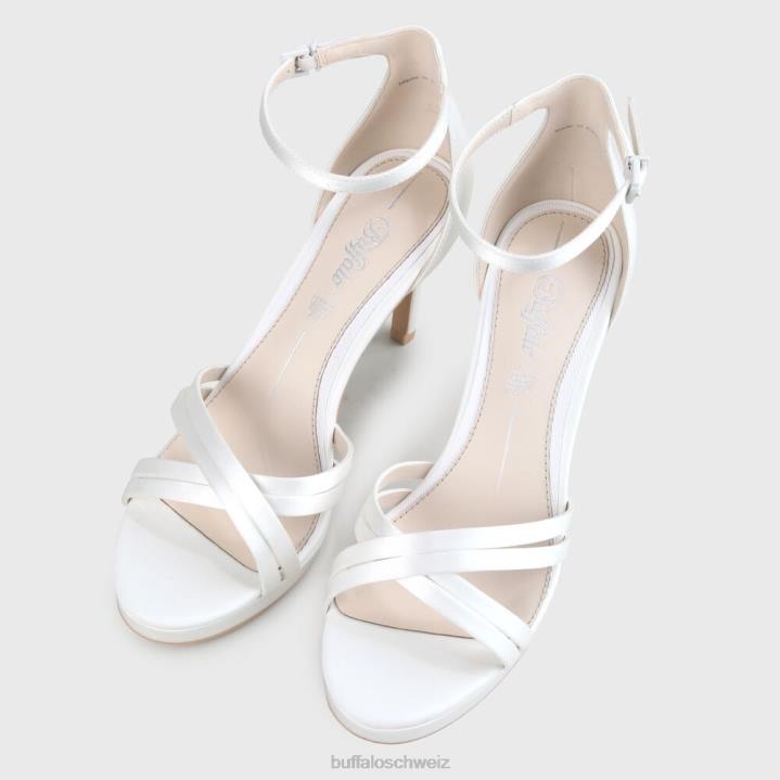 Buffalo Xenia-Sandale 846Z256 Elfenbein|Sandalen