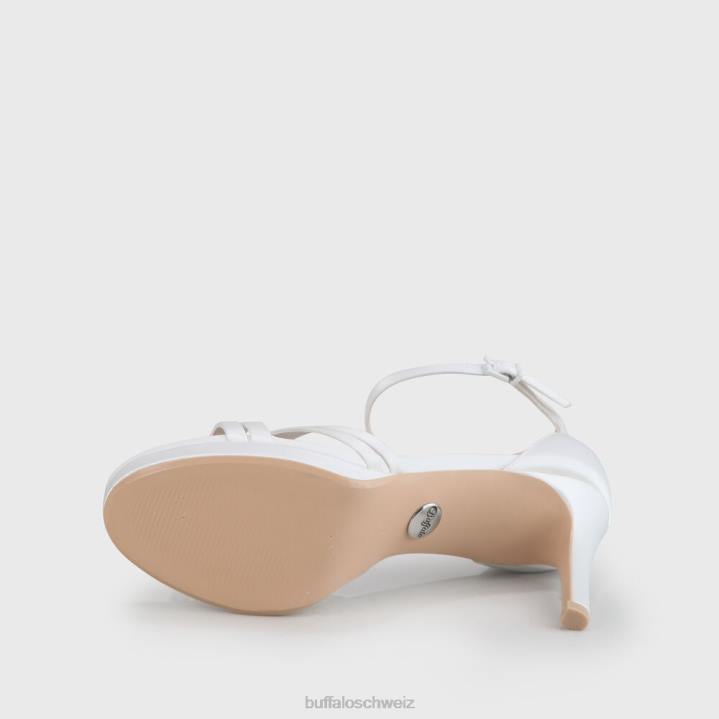Buffalo Xenia-Sandale 846Z256 Elfenbein|Sandalen