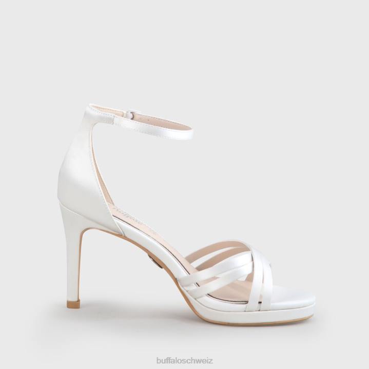 Buffalo Xenia-Sandale 846Z256 Elfenbein|Sandalen