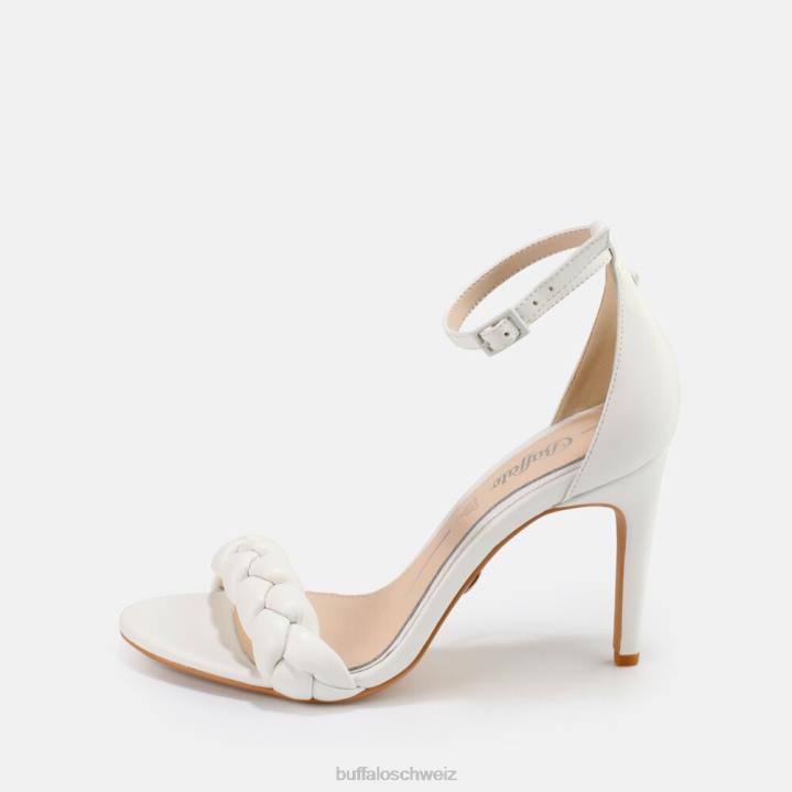 Buffalo ella Sandale 846Z253 Weiss|Sandalen