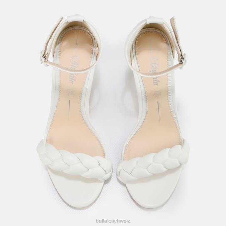 Buffalo ella Sandale 846Z253 Weiss|Sandalen