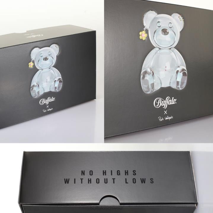 Buffalo x pati valpati der hohe 846Z272 Kalk|Sandalen