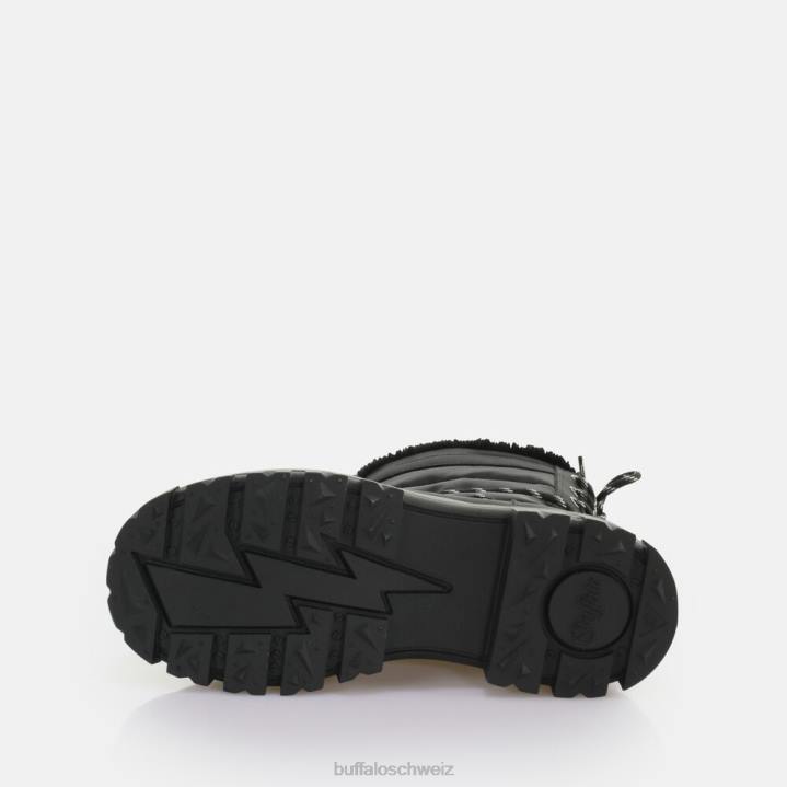 Buffalo Aspha Blizzard Warmstiefel vegan 846Z830 Schwarz|Stiefel