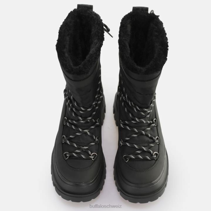 Buffalo Aspha Blizzard Warmstiefel vegan 846Z830 Schwarz|Stiefel