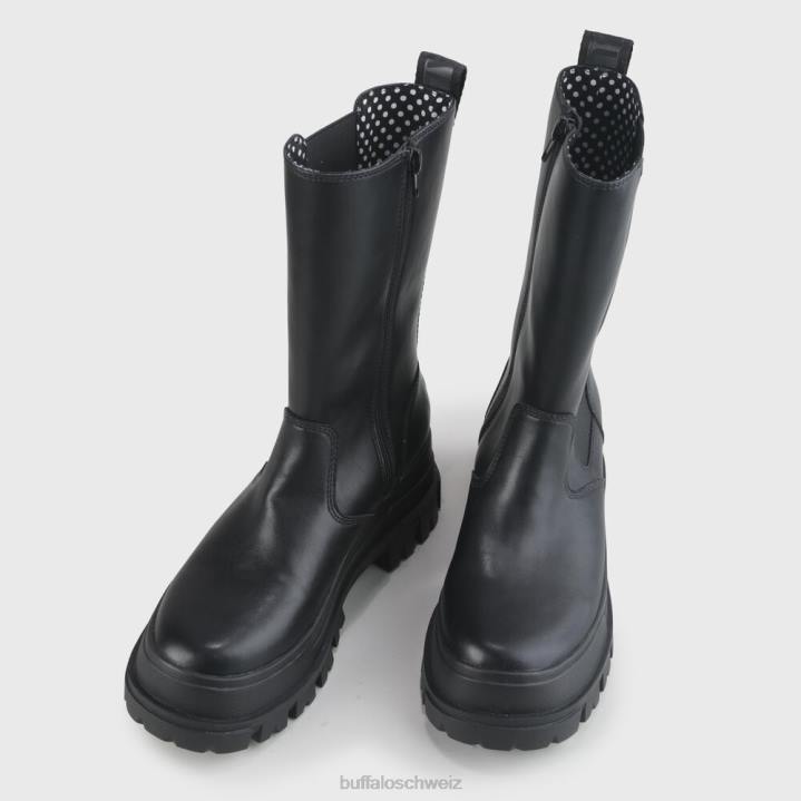 Buffalo Aspha CLF Chelsea Boot vegan 846Z342 Schwarz|Stiefel
