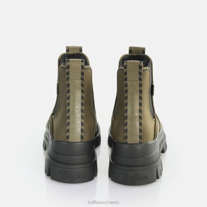 Buffalo Aspha Chelsea Warm Boot vegan 846Z611 khaki|Stiefel