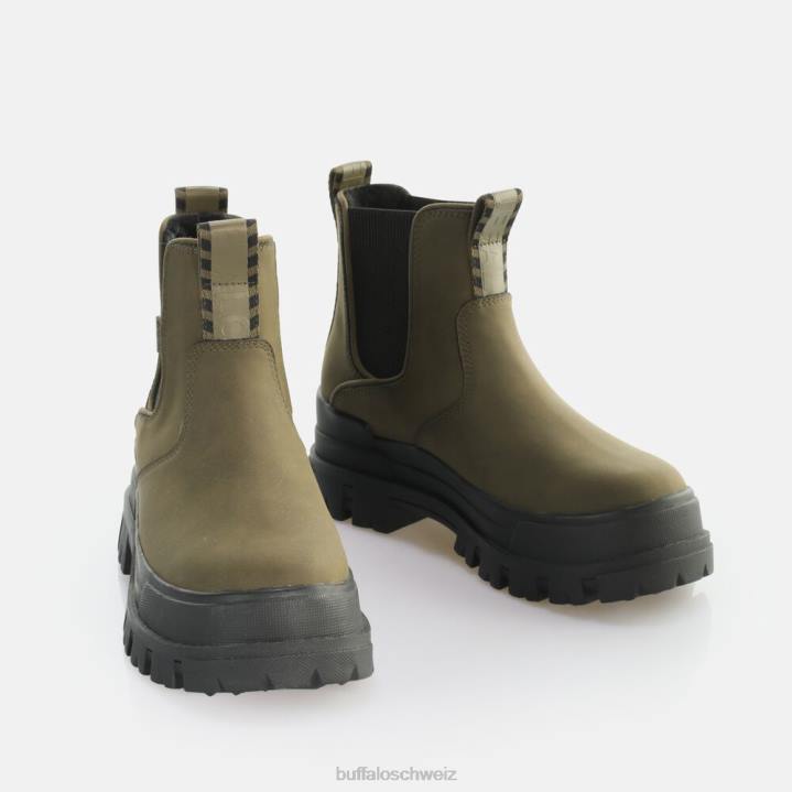 Buffalo Aspha Chelsea Warm Boot vegan 846Z611 khaki|Stiefel