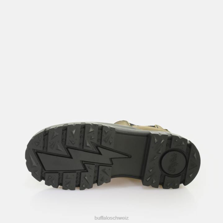 Buffalo Aspha Chelsea Warm Boot vegan 846Z611 khaki|Stiefel