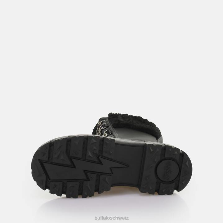 Buffalo Aspha Duck Boot Warmstiefel vegan 846Z471 Schwarz|Stiefel