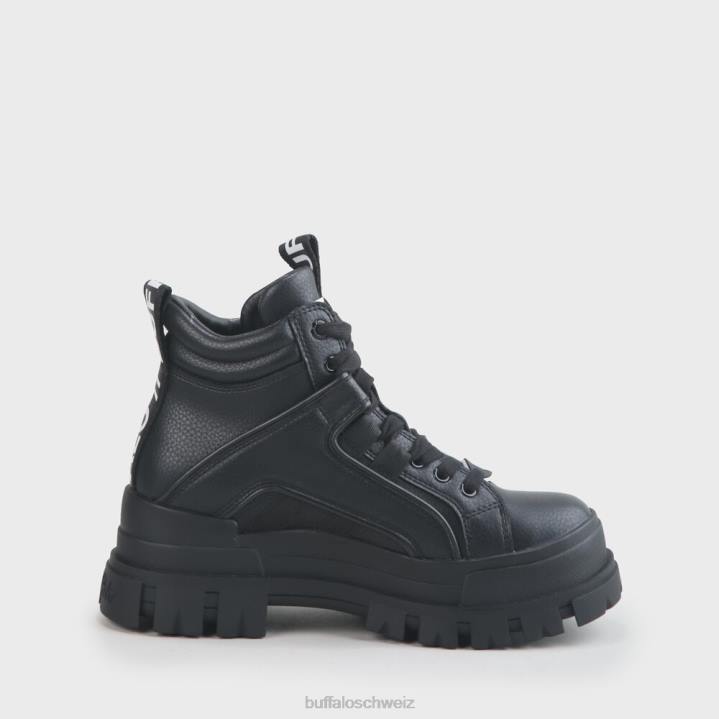 Buffalo Aspha NC Mid Boot vegan 846Z449 Schwarz|Stiefel