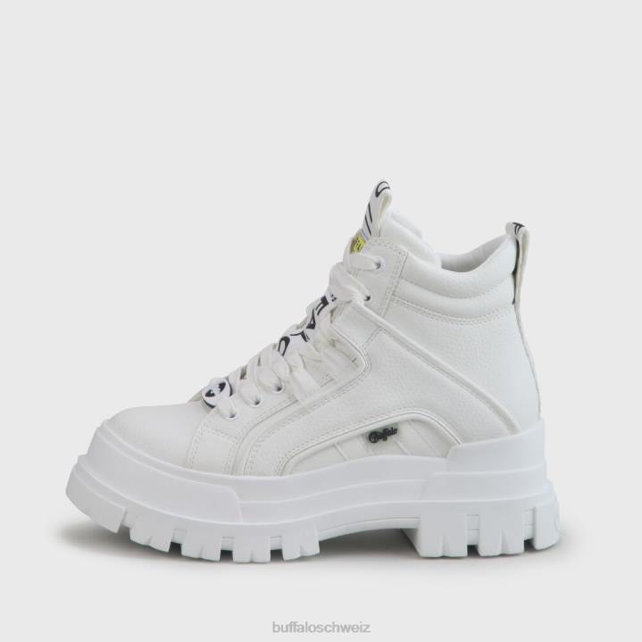 Buffalo Aspha NC Mid Boot vegan 846Z450 Weiss|Stiefel