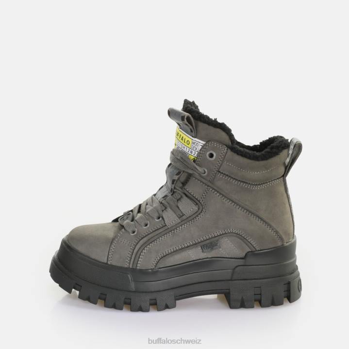 Buffalo Aspha NC Mid Warm Boot vegan 846Z428 grau|Stiefel