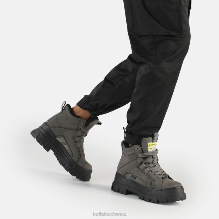 Buffalo Aspha NC Mid Warm Boot vegan 846Z428 grau|Stiefel