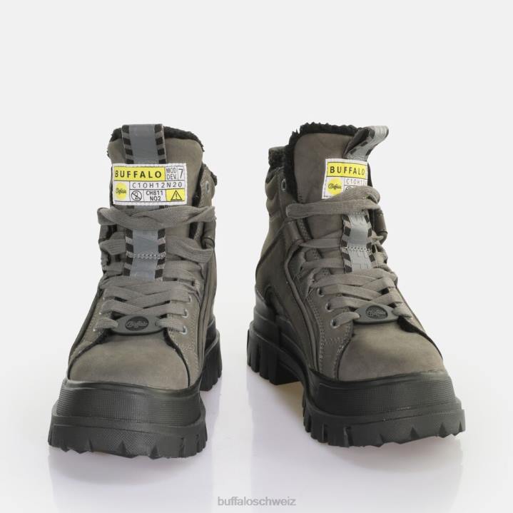 Buffalo Aspha NC Mid Warm Boot vegan 846Z428 grau|Stiefel