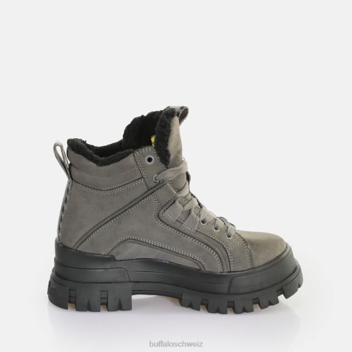 Buffalo Aspha NC Mid Warm Boot vegan 846Z428 grau|Stiefel