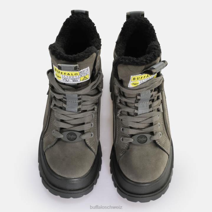 Buffalo Aspha NC Mid Warm Boot vegan 846Z428 grau|Stiefel