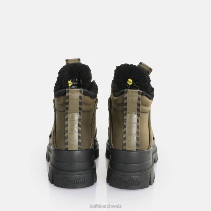 Buffalo Aspha NC Mid Warm Boot vegan 846Z692 khaki|Stiefel