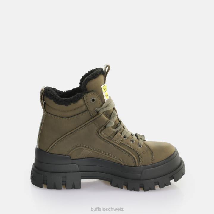 Buffalo Aspha NC Mid Warm Boot vegan 846Z692 khaki|Stiefel