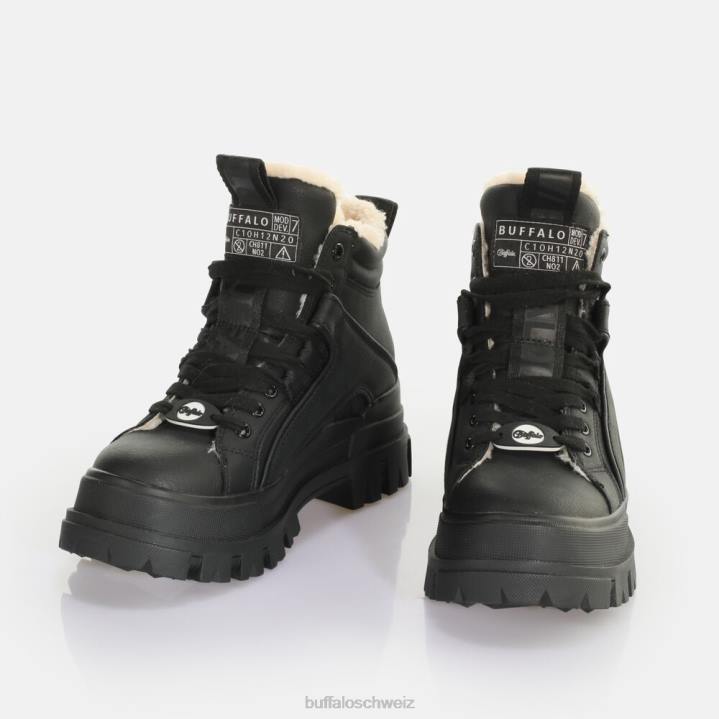 Buffalo Aspha NC Mid Warm Boot vegan 846Z851 Schwarz|Stiefel