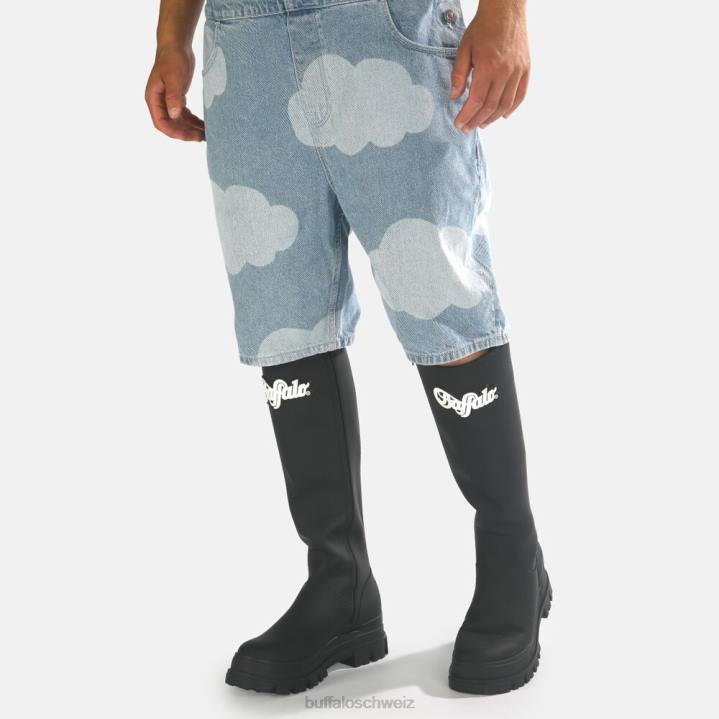 Buffalo Aspha Rain Hi Gummistiefel vegan 846Z726 Schwarz|Stiefel