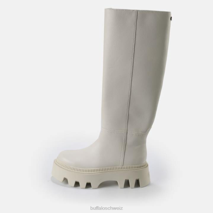 Buffalo Flora Boot vegan 846Z482 Creme|Stiefel