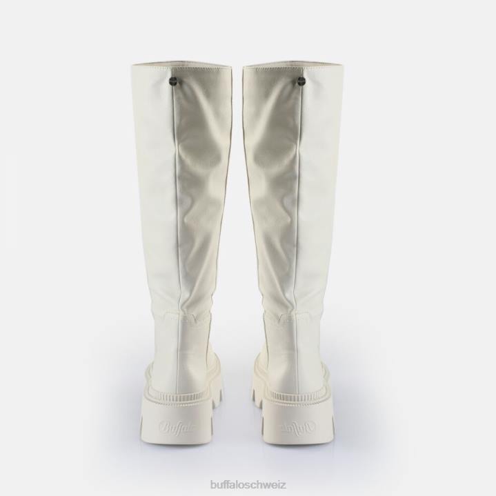 Buffalo Flora Boot vegan 846Z482 Creme|Stiefel