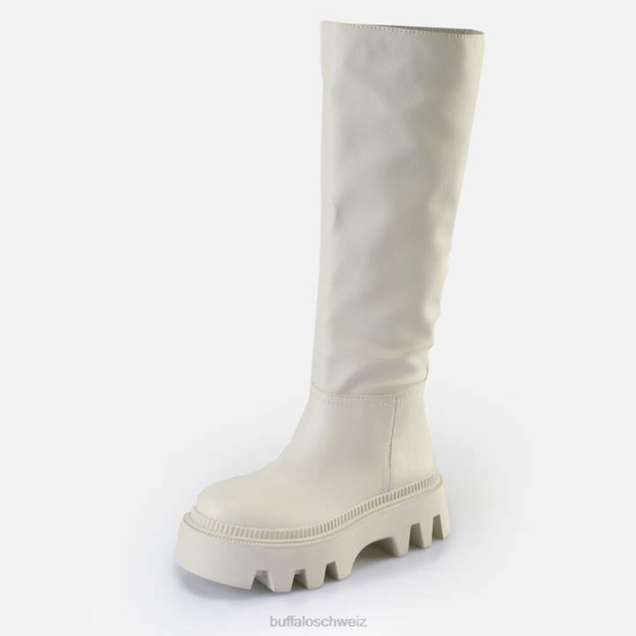 Buffalo Flora Boot vegan 846Z482 Creme|Stiefel