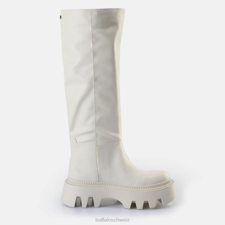 Buffalo Flora Boot vegan 846Z482 Creme|Stiefel