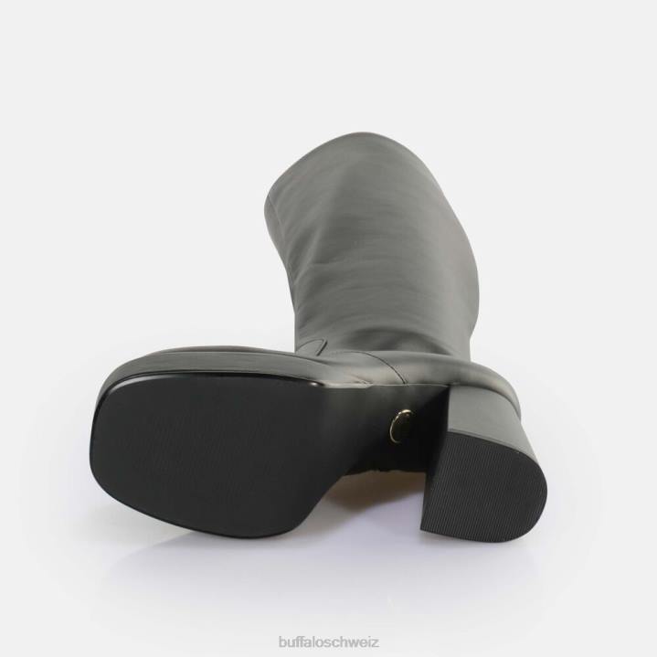 Buffalo May Boot Hi Boot Vegan 846Z388 Schwarz|Stiefel