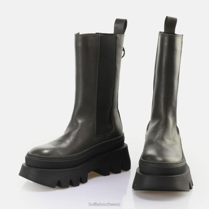 Buffalo Parker Chelsea-Stiefel 846Z468 Olive|Stiefel