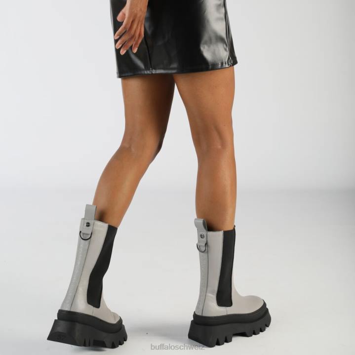 Buffalo Parker Chelsea-Stiefel 846Z607 grau|Stiefel