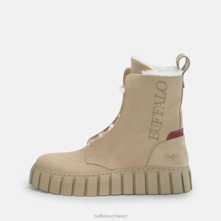 Buffalo Saba-Stiefel aus Nubukleder 846Z788 Cognac|Stiefel