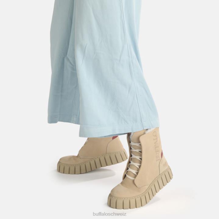 Buffalo Saba-Stiefel aus Nubukleder 846Z788 Cognac|Stiefel