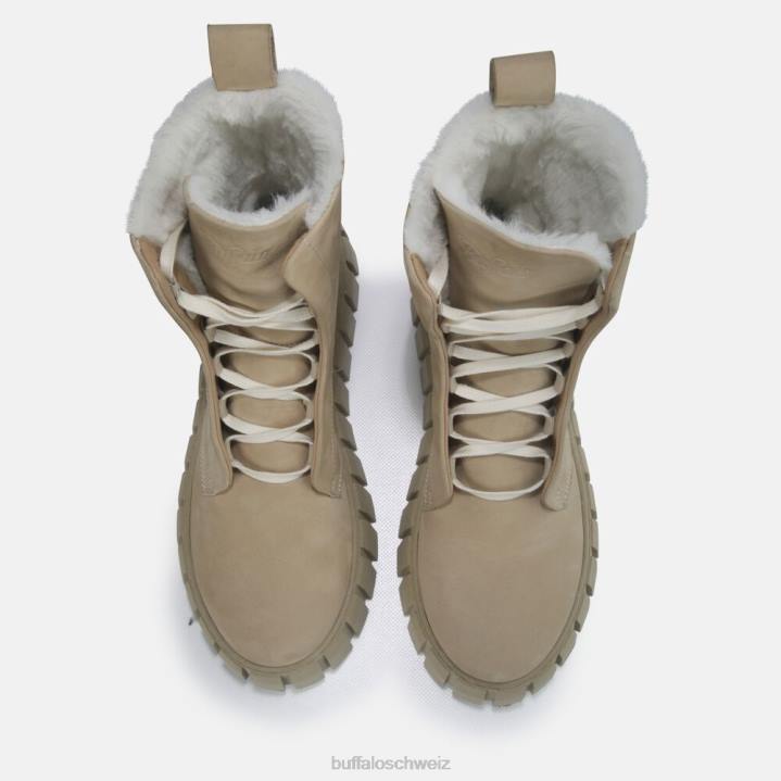 Buffalo Saba-Stiefel aus Nubukleder 846Z788 Cognac|Stiefel