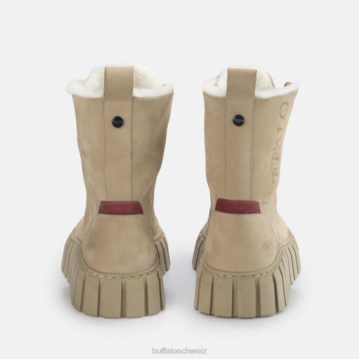 Buffalo Saba-Stiefel aus Nubukleder 846Z788 Cognac|Stiefel