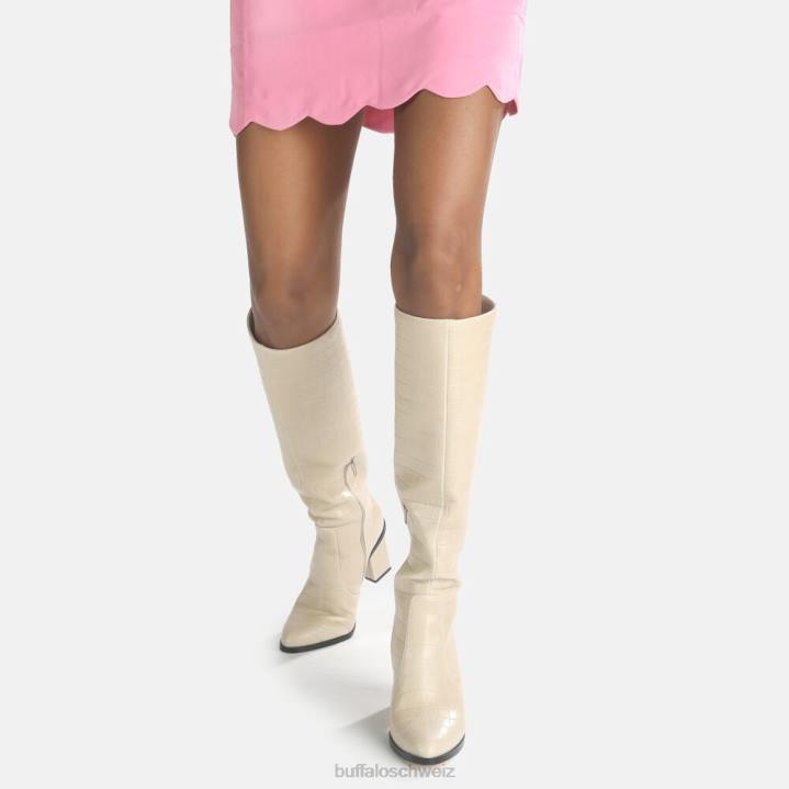 Buffalo Shirly Boot vegan 846Z617 Creme|Stiefel