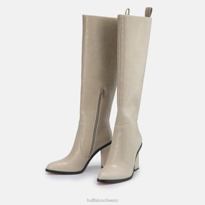 Buffalo Shirly Boot vegan 846Z617 Creme|Stiefel
