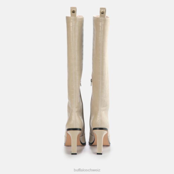 Buffalo Shirly Boot vegan 846Z617 Creme|Stiefel