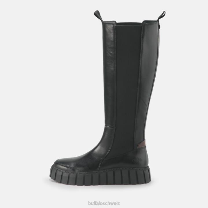 Buffalo Sunday Boot Leader 846Z789 Schwarz|Stiefel