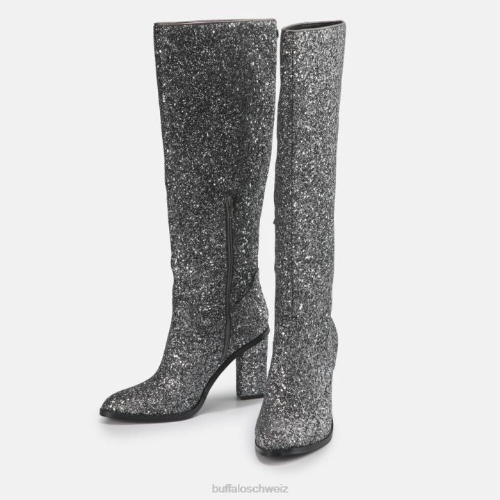 Buffalo Zoe Boot vegan 846Z510 grau|Stiefel