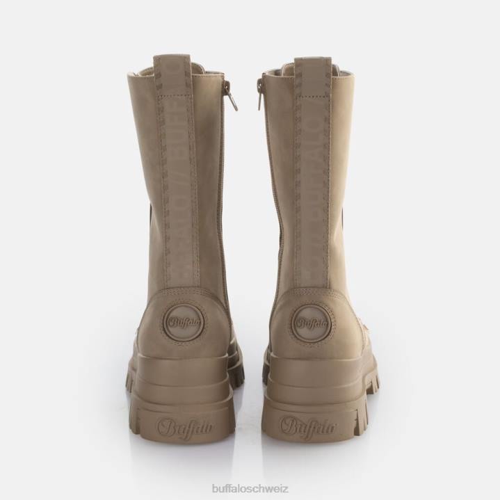 Buffalo aspha clf warmer Schnürstiefel vegan 846Z548 Beige|Stiefel