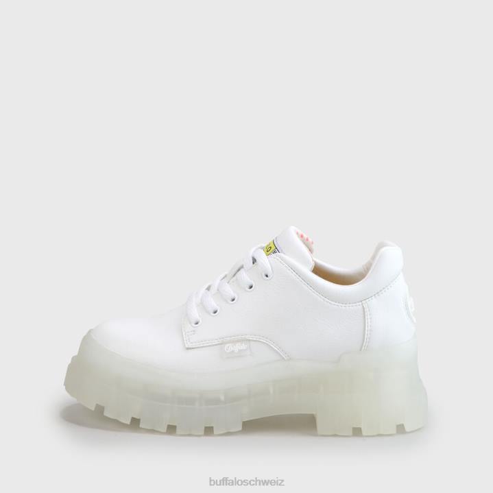 Buffalo aspha cls boot vegan 846Z344 Weiss|Stiefel