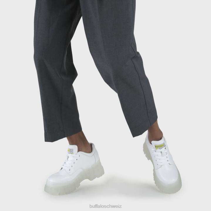 Buffalo aspha cls boot vegan 846Z344 Weiss|Stiefel